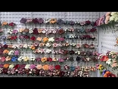 Flor simulada, margarida pequena, orquídea saltadora, flor falsa artificial, 28 cabeças, decoração de jardim