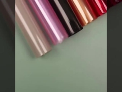 Película de gelatina de cor à prova d'água, papel de embrulho de arte floral, celófano semitransparente, papel de cristal
