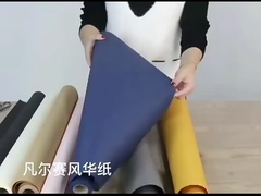 Papel de embrulho de flores da série Fenghua, papel kraft espessado à prova d'água, papel de embrulho de flores em rolos