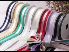 Meisida Gold e Silver Onion Ribbed Ribbon Gift Box Embalagem Ribbon Decorativo Bow Bouquet Packagi