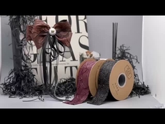 Cintas de couro plissadas avançadas