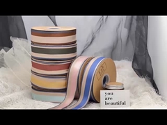 10,0 cm fita listrada de cor fosca