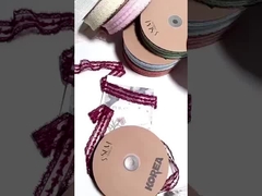 Cintas de coroa de renda de renda oca