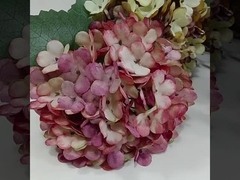 Pintura a óleo europeia bola bordada simulação de ramo único flor falsa arranjo floral retro