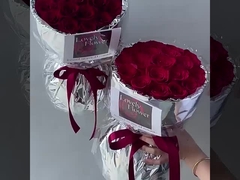 Papel de revestimento de flores de espelho prateado, papel de superfície de espelho refletor, filme de estanho de PVC, creme de ondulação de água