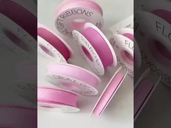 Nova faixa de memória cor-de-rosa Arranjo de flores Embalagem Embalagem de presente com DIY feito à mão