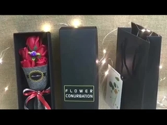 Sabão de flores artificiais, 5 rosas, presente de aniversário da namorada.
