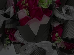 Bouquets de sabão de rosas, presentes criativos para o Dia das Mães, Dia dos Namorados e Chris.