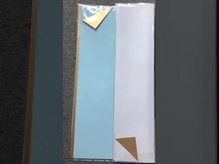 Papel de embalagem de flores, filme bicolor para o Dia dos Namorados, papel de ouro à prova d'água, pacotes de presentes de buquê