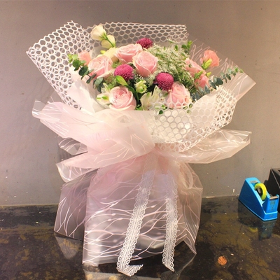 Bom preço. Florista impermeável líquido impresso Paper de Opp envolvimento do ramalhete de 58cm x de 58cm on-line