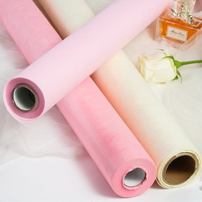 Bom preço. 70gsm personalizado imprimiu o papel de envolvimento floral para floristas on-line