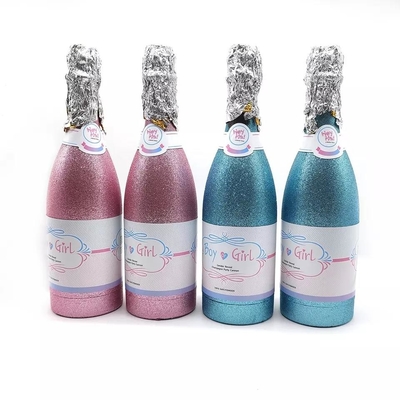 comprar gênero comprimido do azul por atacado e do ar cor-de-rosa para revelar o showe do bebê do atirador do canhão dos confetes do champanhe online manufacture