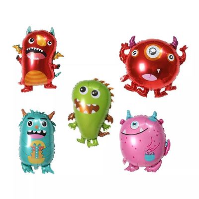 comprar De Toy Children pequeno estrangeiro dos presentes das crianças do balão do monstro dos desenhos animados novos de Wholesal balões da folha da decoração da festa de anos Fabricação em linha