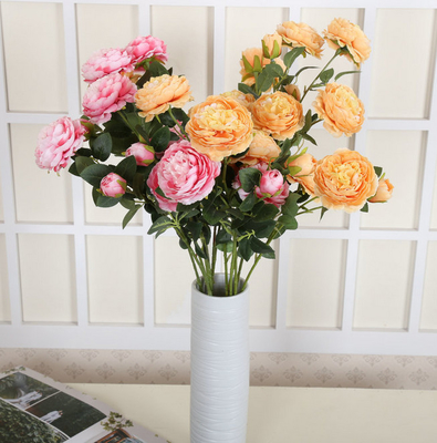 Bom preço. Arranjos florais de seda personalizados para o dia de Valentim on-line
