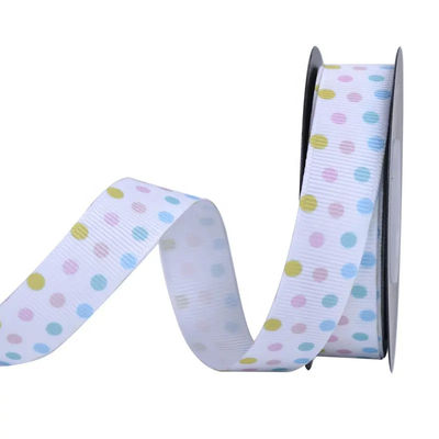 Bom preço. Rainbow colorido embalagem de presentes dupla cara feliz aniversário Satin fita decoração logotipo impresso on-line