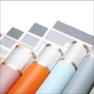 comprar Lado dourado Coréia Papel impermeável de embrulho de flores Florista de suprimentos Papel de embalagem colorido online manufacture