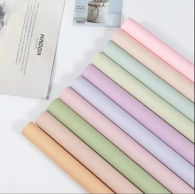 comprar Papel de embalagem de flores de macarrão de cor sólida ideal para a indústria de artesanato de presentes online manufacture