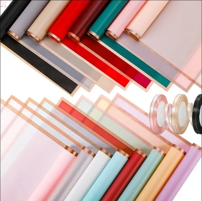 comprar Papel de embalagem de flores BOPP à prova d'água 58*58cm para embalagens floristas coreanas online manufacture