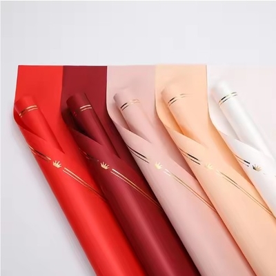 comprar 50g de papel de embrulho de flores impermeável com padrão de coroa embalado de presente personalizado online manufacture