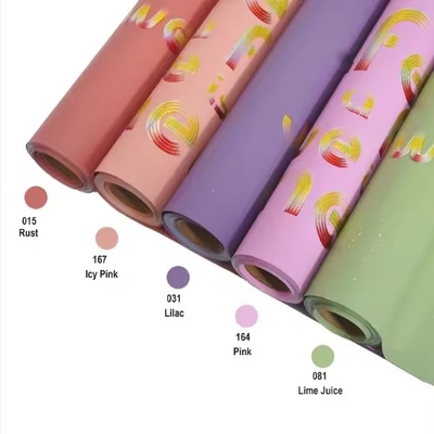 comprar Papel de embrulho de flores impermeável embalagem coreana Muitas cores online manufacture
