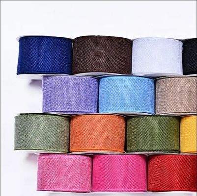 Bom preço. Rolo de fitas de borracha com fio para embrulho de presente em 63 mm 10 yards Tamanho do pacote 10X10X10 cm on-line