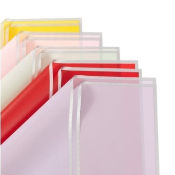 Bom preço. Papel de embrulho de flores OPP para buquês de flores on-line
