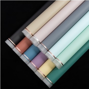 comprar Novo papel de embrulho de flores à prova d'água online manufacture