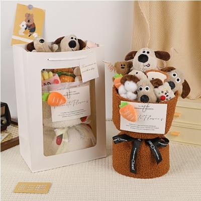 Bom preço. Brinquedo de boneca de cachorro único para namorada melhor amigo crianças presente do dia do estudante 520 cerimônia de adultos on-line