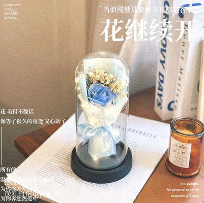 comprar Bouquet de Rosa Artificial do Dia dos Namorados em 21x11cm com opções de cores múltiplas Fabricação em linha