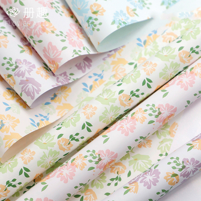 Bom preço. Enrolamento personalizado com padrão de flor delicada 35 * 50cm Opção de cor personalizada on-line