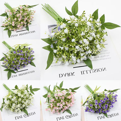 comprar Bouquet de respiração artificial de bebê em branco perfeito para casamentos e eventos Fabricação em linha