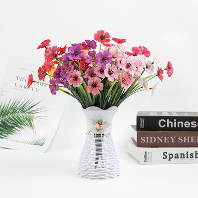 comprar 20x30cm Bouquet de flores artificiais Violet Flower Bundle para decoração de casa de casamento Fotografia em várias cores Fabricação em linha