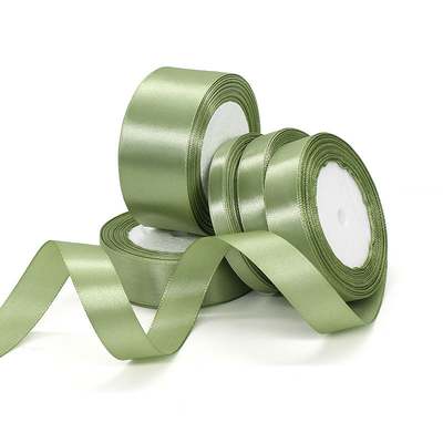Bom preço. Venda por grosso de fita verde de sálvia, flores frescas, presentes, embalagens decorativas, fitas, pequenas bordas de seda frescas de cruzamento de fabricantes Trazer por grosso on-line