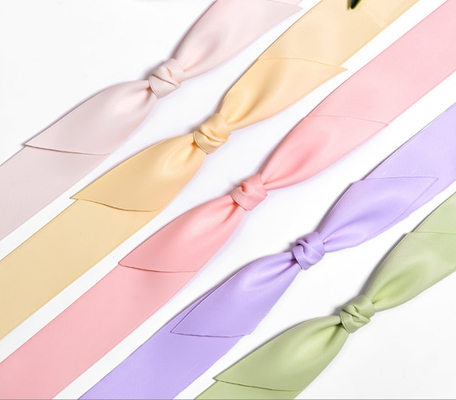Bom preço. Seda de leite de estilo coreano, fita totalmente fosca, fita de cetim, fita de arco, acessórios para cabelo de estilo coreano, embalagens, fita floral on-line