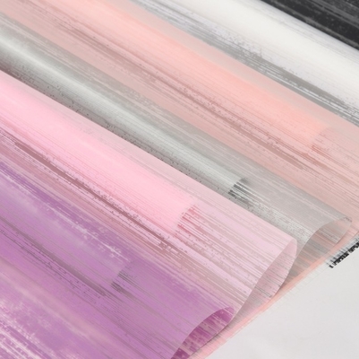 Bom preço. Papel Han Su, papel mate de fio de amor, papel de embrulho de flores, plástico à prova d'água, material de embalagem de presente de buquê de florista, papel de embrulho de flores on-line