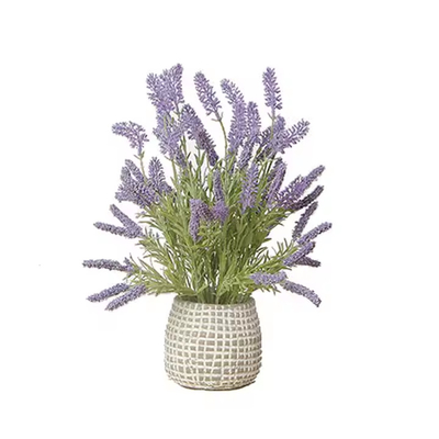 Bom preço. 42cm Fábrica Venda Direta Bonsai Plantas Lavanda para Decoração de Interiores Casa Incrementação Regalo Flores Artificiais on-line