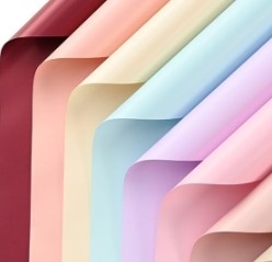 Bom preço. Papel de amor de primeiro estilo coreano de cor sólida Ouya Papel Flor Papel de embalagem on-line
