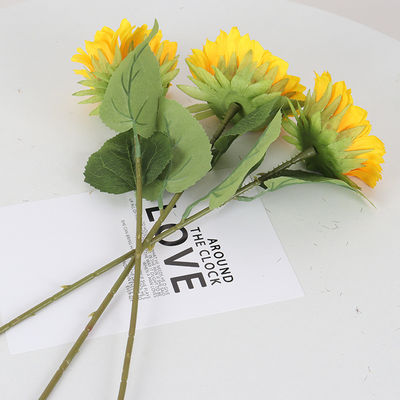 comprar Flor artificial de girassol, casa de girassol, decoração da sala de estar do hotel, buquê de flores Fabricação em linha