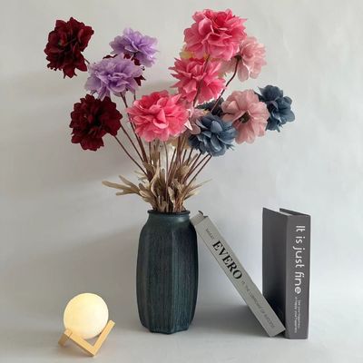 comprar Fragrança de flor simulada Nair Flor de peônia simulada Decoração de salão de casamento Decoração de casa Decoração de cena Decoração de flor de seda artificial Fabricação em linha