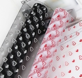 comprar Dia dos Namorados papel de embrulho de presente de gaze de flores online manufacture