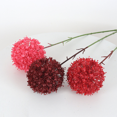 comprar Cúpula de escalão de plástico única flor de casamento simulação de flor sala de casamento guia de estrada arranjo de flores decoração flor falsa online manufacture