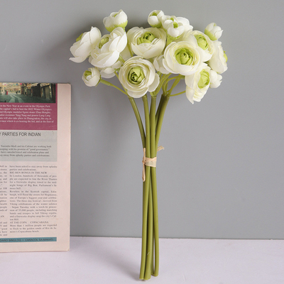Bom preço. Simulação de mini-flores de lótus conferência de fotografia para casa pequenos buquês decorativos, adornos de sala de estar e mesa de jantar e flores decorativas de peônia on-line