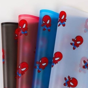 Bom preço. Papel de embalagem de flores do Homem-Aranha on-line