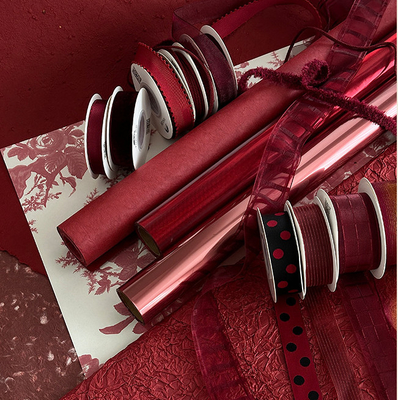 comprar Outono e Inverno Retro Ankora Série Vermelha Papel de embrulho de flores Bouquet de flores Filarmônica Loja de flores online manufacture