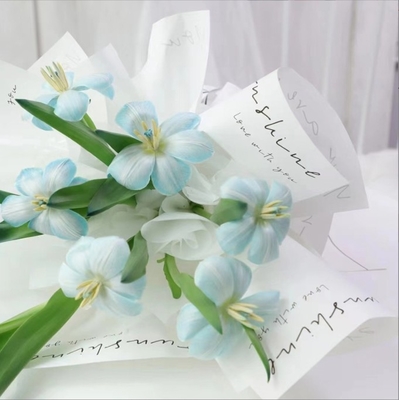 comprar Venda a retalho de papel minimalista, material de papel impermeável para embalagens florais do estilo InS para arte floral do Dia dos Namorados e embalagens de buquês em florarias online manufacture