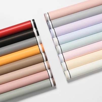 comprar Papel de embrulho para florista 58*58cm para moldura de fotos de memória, borda de cor sólida, papel eurasiano, embalagem de buquê estilo coreano online manufacture