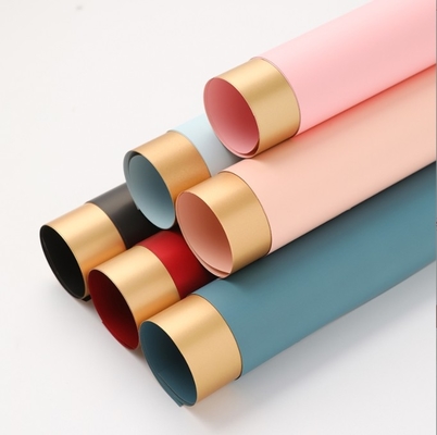 comprar A Grande Abertura da Arte Floral Artesanal em Papel Jincai com Papel de Embrulho Ouya Flor Dourado em Duas Cores online manufacture