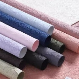 comprar Papel de embalagem para floristas e buquês com acabamento de textura de pedra online manufacture