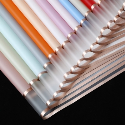 comprar Papel de embrulho de película de geleia de borda de ouro 58*58cm Fashion Milan Paper Space Hansu Paper para embalagem e embrulho de flores online manufacture