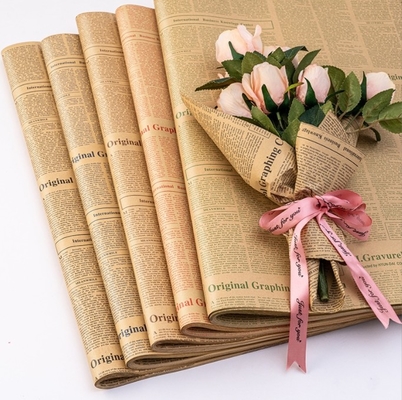 Bom preço. Papel Kraft Vintage de Muitas Cores para Embrulho de Livros, Embrulho de Presentes, Embalagem de Buquês, Embrulho de Flores e Jornais Ingleses on-line